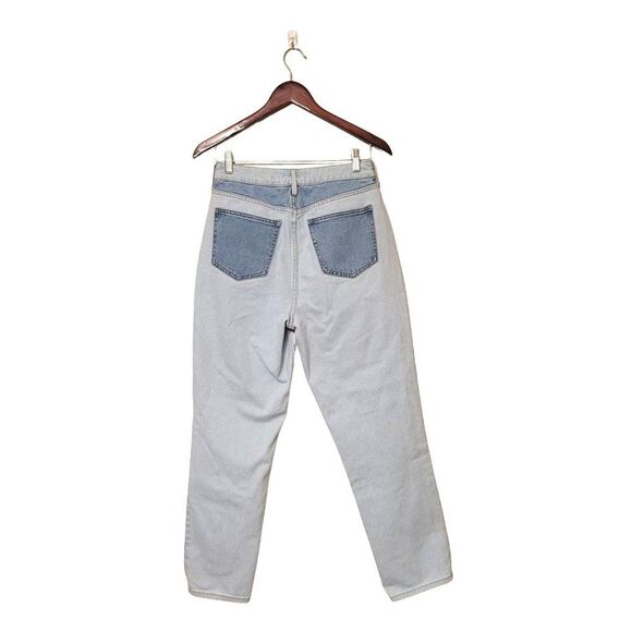 PacSun Womens Pants 28/6 Blue Hopper Patch Mom Jeans - Picture 7 of 8